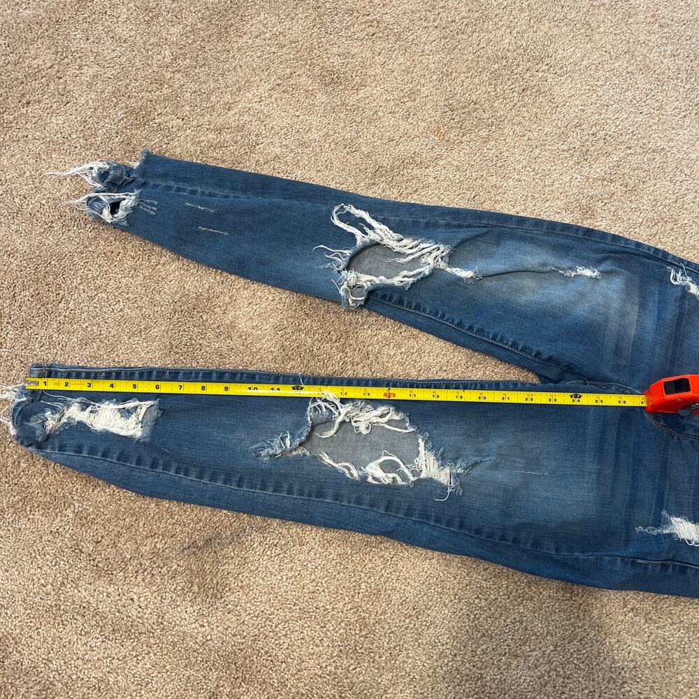 Ladies Cello Distressed Jeans SZ 7 - Picture 7 of 8